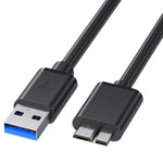 Cavo dati WG137 da USB 3.0 maschio a Micro-B maschio per box per hard disk esterno., 0.3m, 0.5m, 1m, 1.5m, 2m