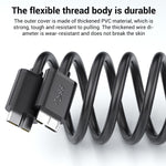 Cavo dati WG137 da USB 3.0 maschio a Micro-B maschio per box per hard disk esterno., 0.3m, 0.5m, 1m, 1.5m, 2m