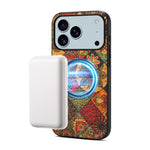 Custodia magnetica in ecopelle della serie "Linguaggio dei Fiori" di Denisor A07., For iPhone 17 Pro Max, For iPhone 17 Pro, For iPhone 17, For iPhone Air