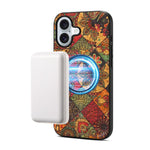 Custodia magnetica in ecopelle della serie "Linguaggio dei Fiori" di Denisor A07., For iPhone 17 Pro Max, For iPhone 17 Pro, For iPhone 17, For iPhone Air