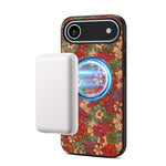Custodia magnetica in ecopelle della serie "Linguaggio dei Fiori" di Denisor A07., For iPhone 17 Pro Max, For iPhone 17 Pro, For iPhone 17, For iPhone Air