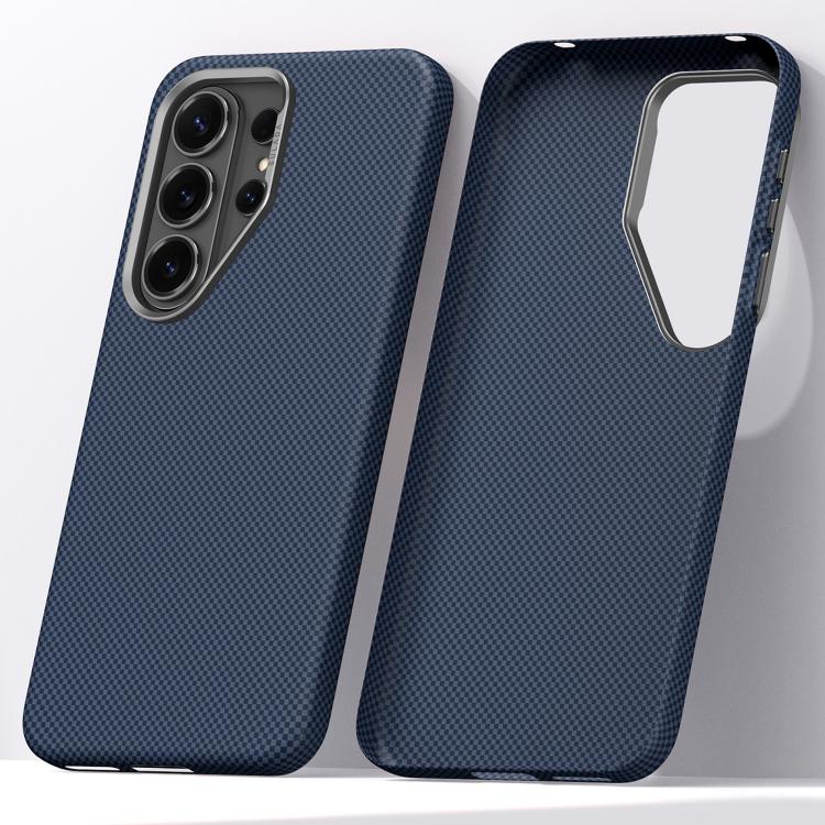 Custodia per telefono SULADA con motivo a griglia in Kevlar e finitura effetto pelle., For Samsung Galaxy S26+ 5G, For Samsung Galaxy S26 Ultra 5G, For Samsung Galaxy S26 5G