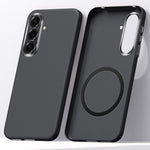 Custodia magnetica per telefono SULADA in Kevlar con motivo a griglia e texture effetto pelle., For Samsung Galaxy S26+ 5G, For Samsung Galaxy S26 Ultra 5G, For Samsung Galaxy S26 5G