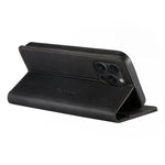 Custodia per telefono Dierfeng in pelle vegana con chiusura magnetica e protezione RFID in metallo., For iPhone 14 Pro Max, For iPhone SE 2022 / SE 2020 / 7 / 8, For iPhone 13 Pro Max, For iPhone 13 Pro