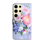 Custodia per telefono in ecopelle con effetto cristallo., For Samsung Galaxy S22 Ultra 5G