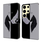 Custodia per telefono in ecopelle con effetto cristallo., For Samsung Galaxy S22 Ultra 5G