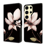 Custodia per telefono in ecopelle con effetto cristallo., For Samsung Galaxy S22 Ultra 5G
