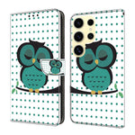 Custodia per telefono in ecopelle con effetto cristallo., For Samsung Galaxy S22 Ultra 5G