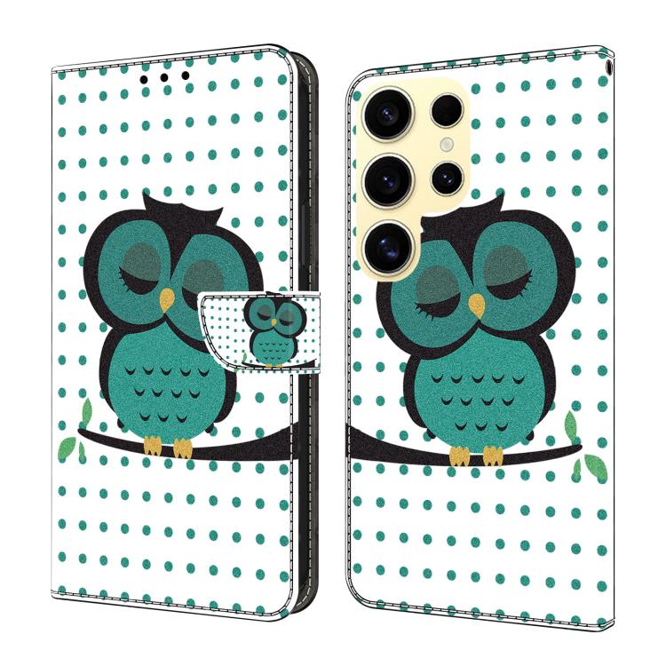 Custodia per telefono in ecopelle con effetto cristallo., For Samsung Galaxy S22 Ultra 5G