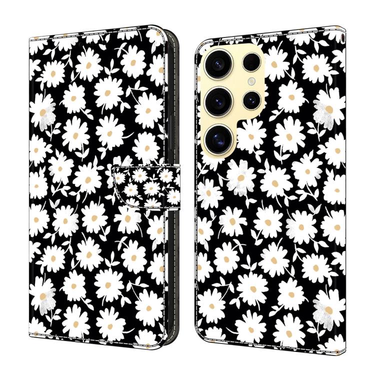 Custodia per telefono in ecopelle con effetto cristallo., For Samsung Galaxy S22 Ultra 5G
