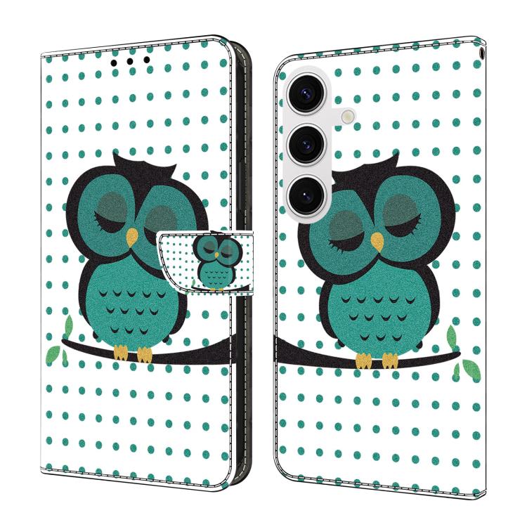 Custodia per telefono in ecopelle con effetto cristallo., For Samsung Galaxy S24 5G