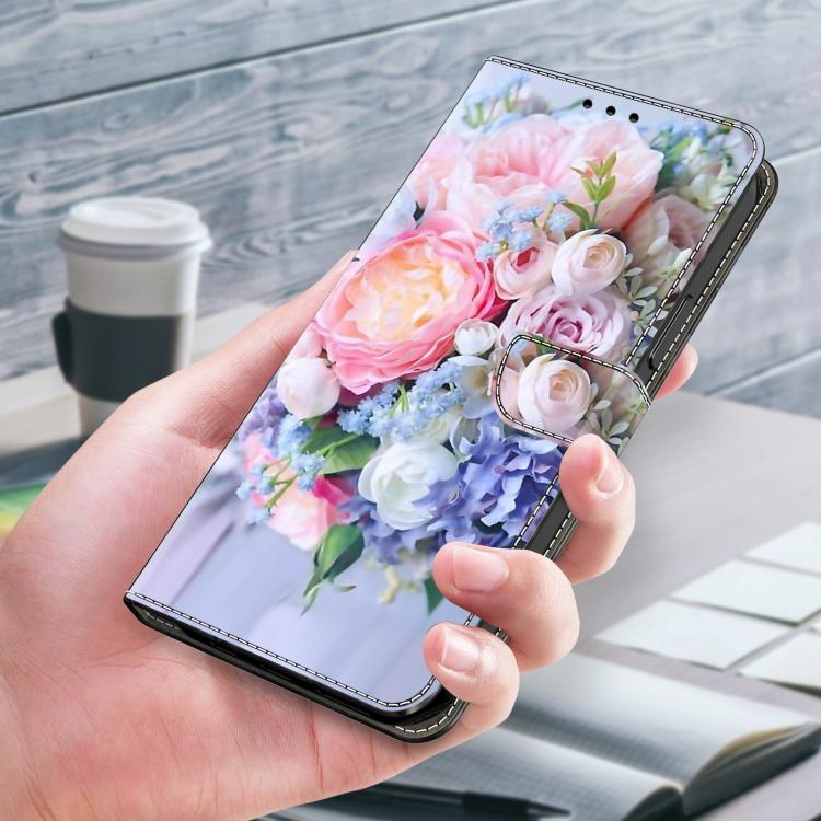 Custodia per telefono in ecopelle con effetto cristallo., For Samsung Galaxy S25 5G