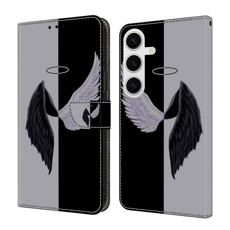 Custodia per telefono in ecopelle con effetto cristallo., For Samsung Galaxy S24+ 5G