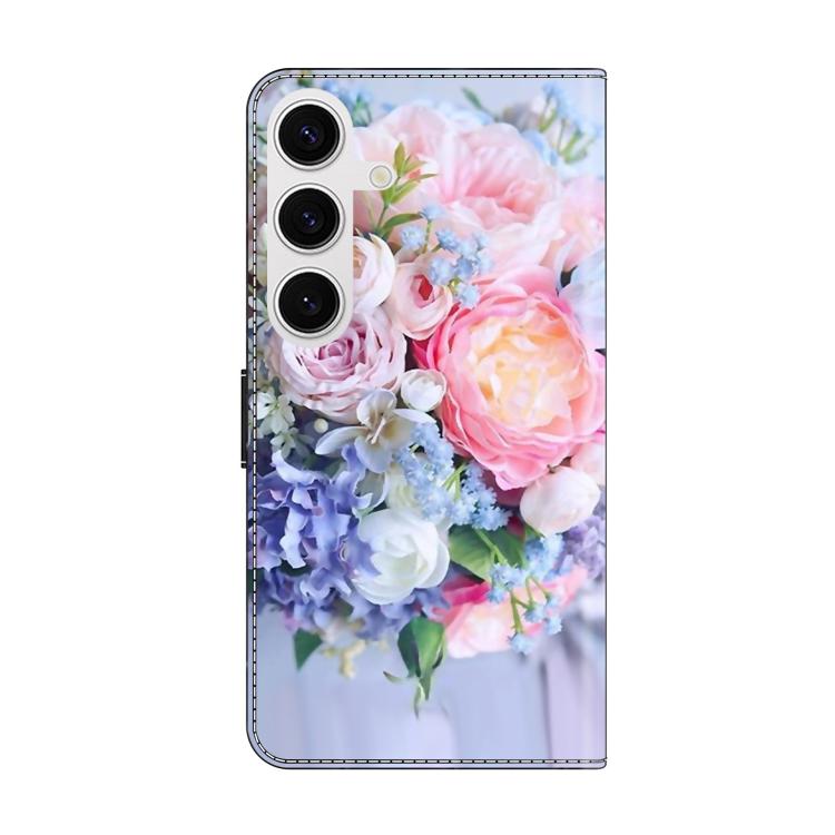 Custodia per telefono in ecopelle con effetto cristallo., For Samsung Galaxy S25+ 5G