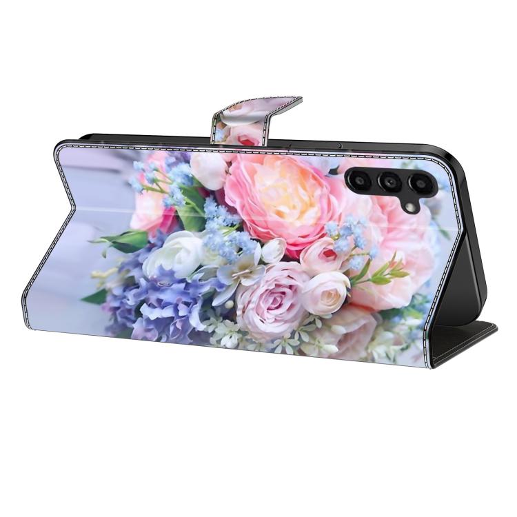 Custodia per telefono in ecopelle con effetto cristallo., For Samsung Galaxy S25+ 5G