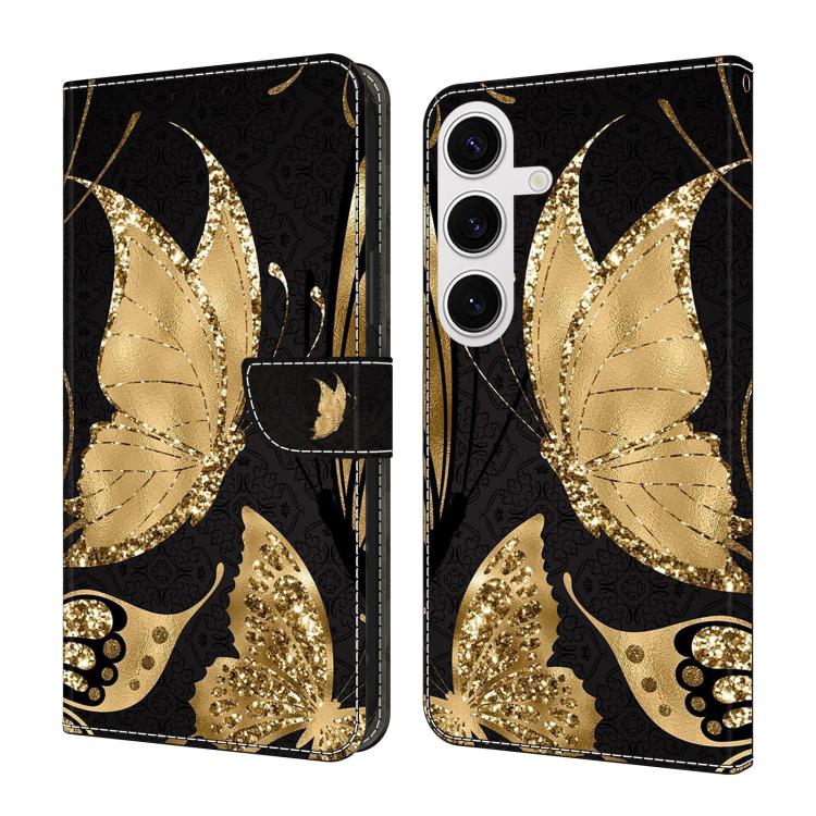 Custodia per telefono in ecopelle con effetto cristallo., For Samsung Galaxy S25+ 5G