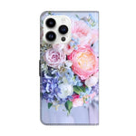 Custodia per telefono in ecopelle con effetto cristallo., For iPhone 15 Pro