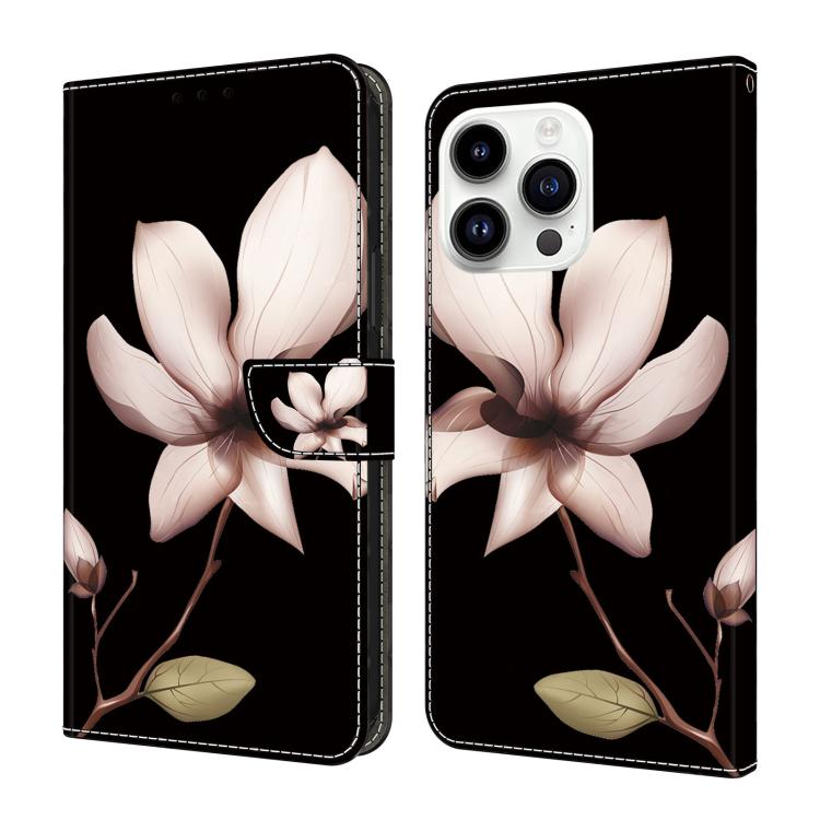 Custodia per telefono in ecopelle con effetto cristallo., For iPhone 15 Pro
