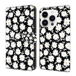 Custodia per telefono in ecopelle con effetto cristallo., For iPhone 15 Pro Max