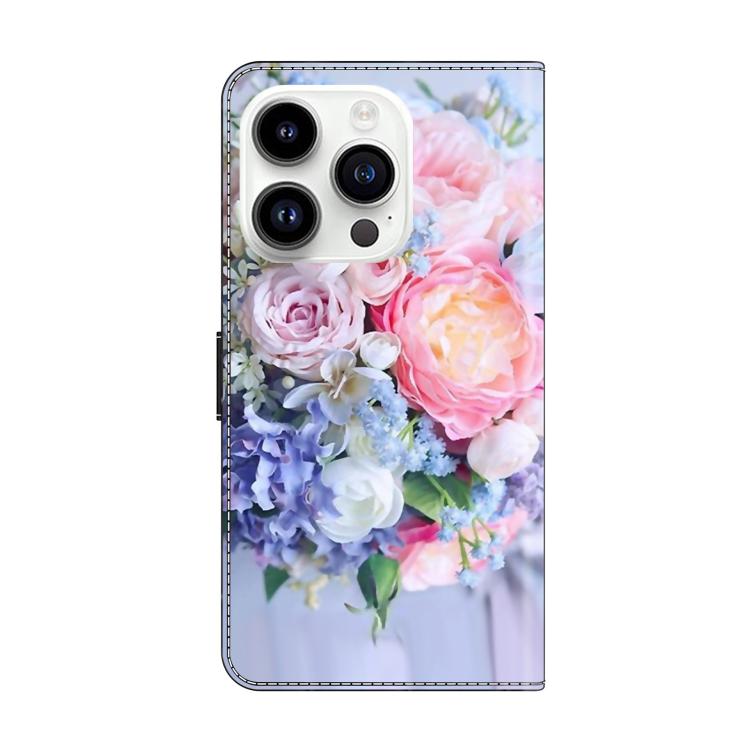 Custodia per telefono in ecopelle con effetto cristallo., For iPhone 16 Pro Max