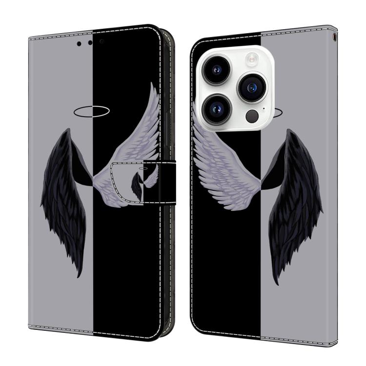 Custodia per telefono in ecopelle con effetto cristallo., For iPhone 16 Pro Max