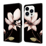 Custodia per telefono in ecopelle con effetto cristallo., For iPhone 16 Pro