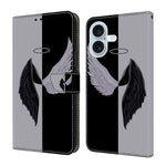 Custodia per telefono in ecopelle con effetto cristallo., For iPhone 17