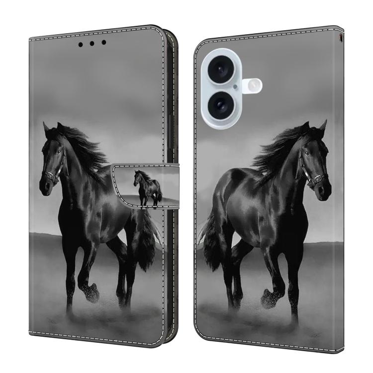 Custodia per telefono in ecopelle con effetto cristallo., For iPhone 17