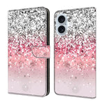 Custodia per telefono in ecopelle con effetto cristallo., For iPhone 17