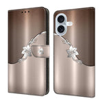 Custodia per telefono in ecopelle con effetto cristallo., For iPhone 17