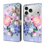 Custodia per telefono in ecopelle con effetto cristallo., For iPhone 17 Pro