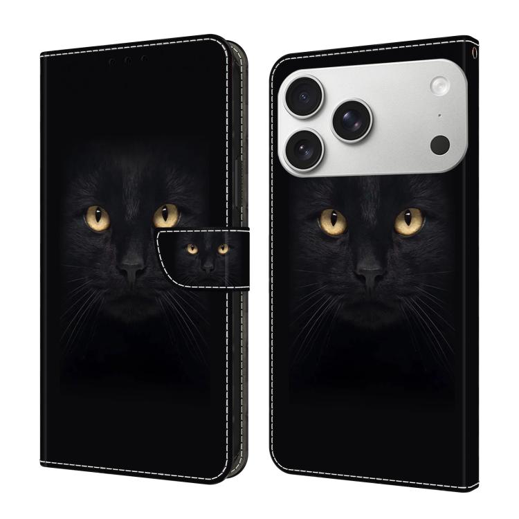 Custodia per telefono in ecopelle con effetto cristallo., For iPhone 17 Pro