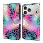 Custodia per telefono in ecopelle con effetto cristallo., For iPhone 17 Pro Max