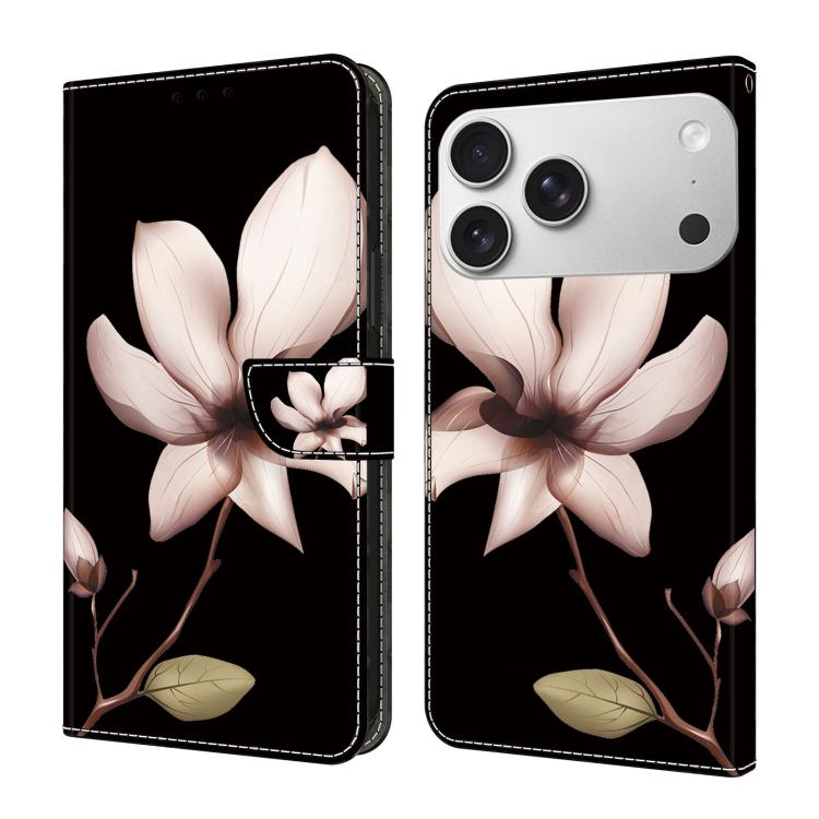 Custodia per telefono in ecopelle con effetto cristallo., For iPhone 17 Pro Max