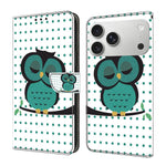 Custodia per telefono in ecopelle con effetto cristallo., For iPhone 17 Pro Max