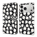Custodia per telefono in ecopelle con effetto cristallo., For iPhone 17 Pro Max