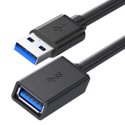 Cavo di prolunga USB 3.0 da maschio a femmina WG138 per trasferimento dati, compatibile con computer, chiavette USB e mouse., 0.3m, 0.5m, 1m, 1.5m, 2m, 3m, 5m