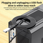 Cavo di prolunga USB 3.0 da maschio a femmina WG138 per trasferimento dati, compatibile con computer, chiavette USB e mouse., 0.3m, 0.5m, 1m, 1.5m, 2m, 3m, 5m