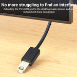 Cavo di prolunga USB 3.0 da maschio a femmina WG138 per trasferimento dati, compatibile con computer, chiavette USB e mouse., 0.3m, 0.5m, 1m, 1.5m, 2m, 3m, 5m