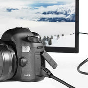 Cavo Mini HDMI a HDMI da 1,5 m WG141 per sincronizzazione audio-video tra videocamera, monitor e TV., 1080P, 4K