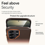 Custodia per telefono SULADA in pelle con trama intrecciata in Kevlar e chiusura magnetica., For Samsung Galaxy S26+ 5G, For Samsung Galaxy S26 Ultra 5G, For Samsung Galaxy S26 5G