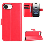 Custodia per telefono in ecopelle con texture Crazy Horse in stile retrò., For iPhone 17e / 16e
