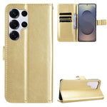 Custodia per telefono in ecopelle con texture Crazy Horse in stile retrò., For Samsung Galaxy S26+ 5G, For Samsung Galaxy S26 Ultra 5G, For Samsung Galaxy S26 5G
