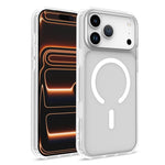Custodia per telefono ibrida in TPU PC antiurto e magnetica, delicata sulla pelle., For iPhone 17 Pro Max, For iPhone 17 Pro, For iPhone 17, For iPhone Air