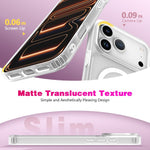 Custodia per telefono ibrida in TPU PC antiurto e magnetica, delicata sulla pelle., For iPhone 17 Pro Max, For iPhone 17 Pro, For iPhone 17, For iPhone Air