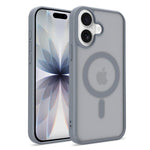 Custodia per telefono ibrida in TPU PC antiurto e magnetica, delicata sulla pelle., For iPhone 16 Pro Max, For iPhone 16 Pro, For iPhone 16 Plus, For iPhone 16