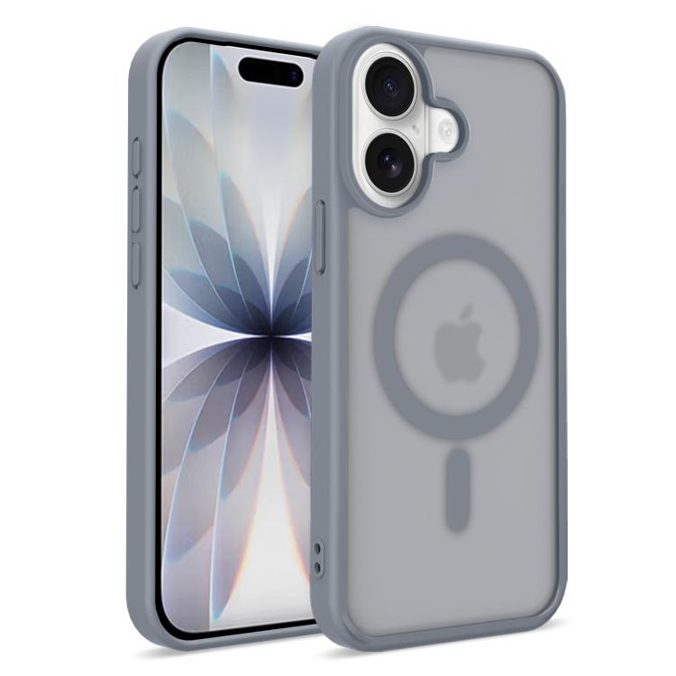 Custodia per telefono ibrida in TPU PC antiurto e magnetica, delicata sulla pelle., For iPhone 16 Pro Max, For iPhone 16 Pro, For iPhone 16 Plus, For iPhone 16