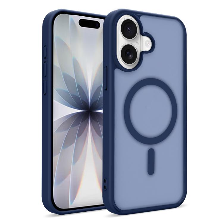 Custodia per telefono ibrida in TPU PC antiurto e magnetica, delicata sulla pelle., For iPhone 16 Pro Max, For iPhone 16 Pro, For iPhone 16 Plus, For iPhone 16