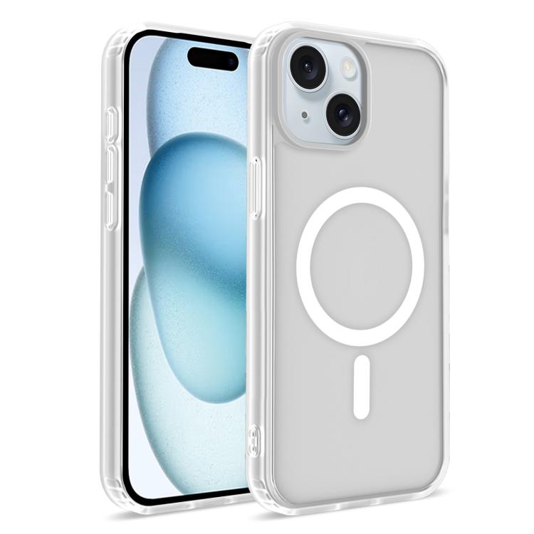 Custodia per telefono ibrida in TPU PC antiurto e magnetica, delicata sulla pelle., For iPhone 15 Pro Max, For iPhone 15 Pro, For iPhone 15, For iPhone 14