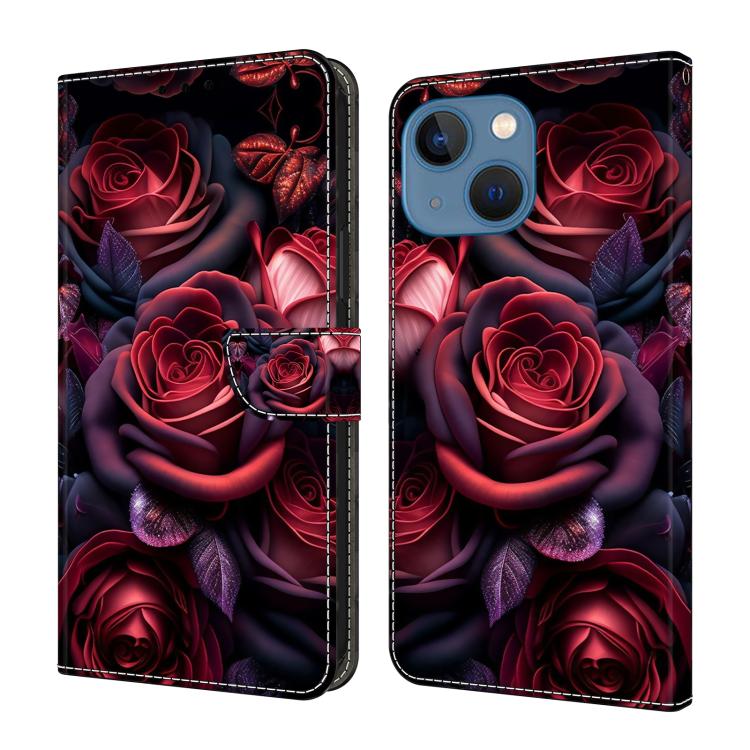 Custodia in ecopelle effetto cristallo per iPhone 14 13